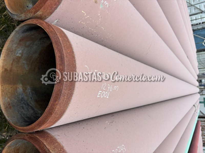 Lote 1. Tubería, accesorios de tubería, actuador neumático, repuestos 